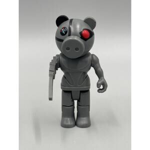 Roblox Piggy Robby Series 2 Gray Action Figure 3" LOOSE